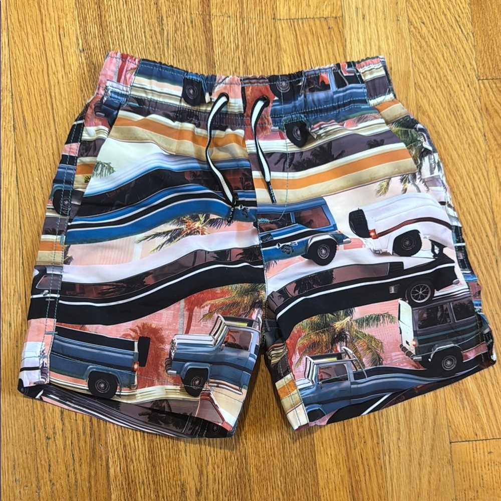 Molo Boy's Multicolor Swim Shorts Size 3/4